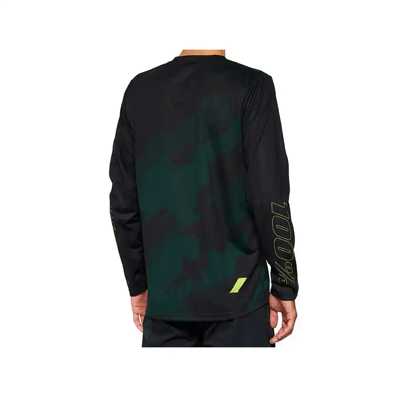 AIRMATIC LE Long Sleeve Jersey Black Camo - M Non Perdere