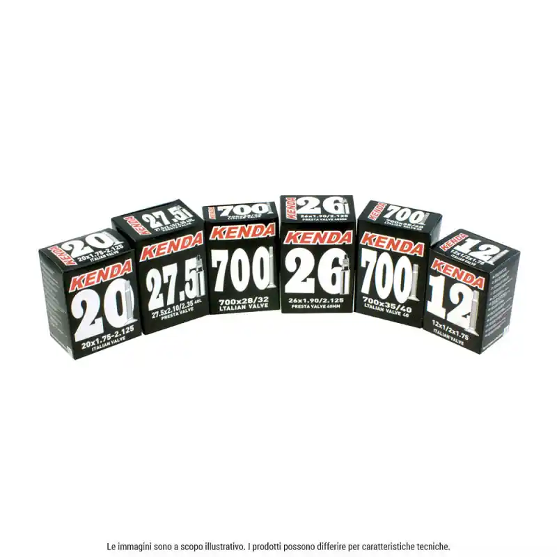 CAMERA D'ARIA - 700 X 23/25 VALVOLA FRANCIA 80 MM LISCIA Offerta Limitata