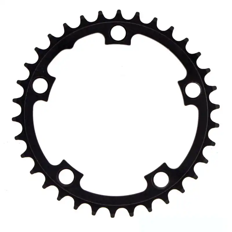 Prezzo Conveniente CORONA BCD 130 MM 5-FORI 2 X 11V - 39 DENTI, NERO