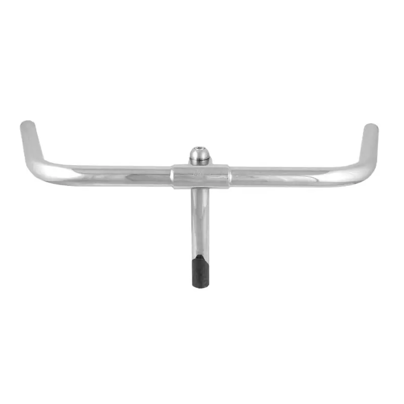 Promozione MANUBRIO TOURING ACCIAIO - 520 MM, ARGENTO, MADE IN ITALY