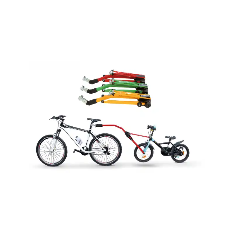 Compra Oggi Stesso BARRA TRAINO BICICLETTA BIMBO TRAIL ANGEL PREASSEMBLATA - ROSSO