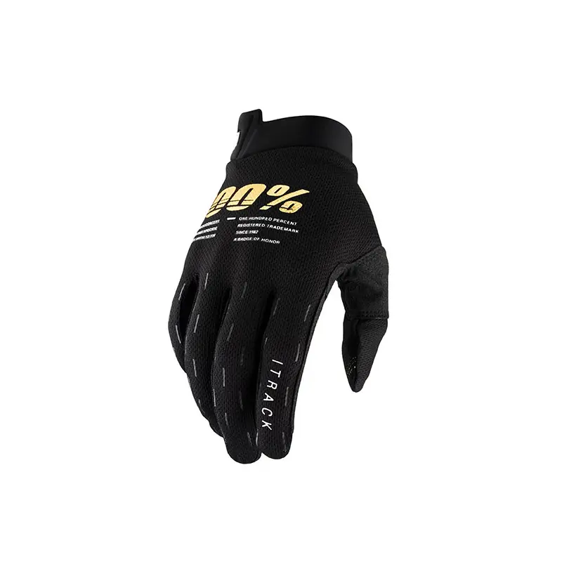 GUANTI 100% ITRACK BLACK (S) Offerta Del Giorno