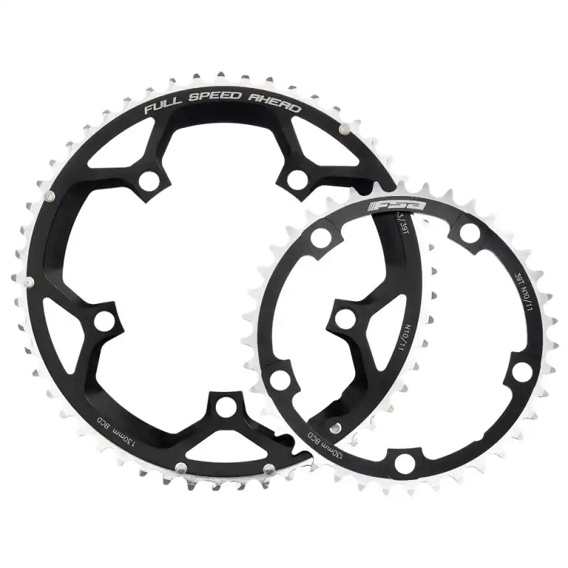 CORONA BCD 110 MM 5-FORI 2 X 11V - 52 DENTI, NERO ARGENTO, WA047 - 52 DENTI, NERO ARGENTO, WA047 Compra Online
