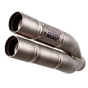 TERMINALE MIVV DOUBLE GUN TITANIO KAWASAKI Z 900 A2 2017-2025- Prezzo Scontato
