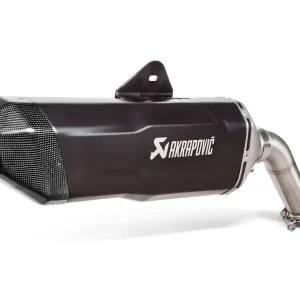 Solo Oggi TERMINALE OMOLOGATO TITANIO NERO AKRAPOVIC BMW F 850 GS / ADV 2018-2024-