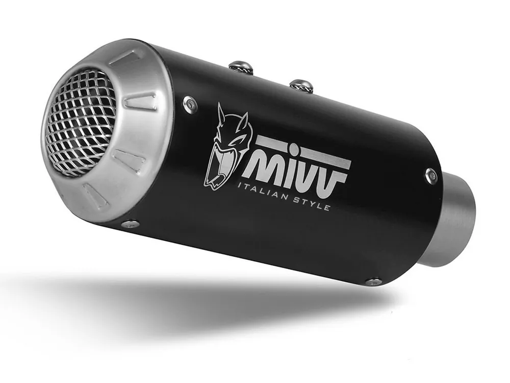 Nuova Collezione TERMINALE MIVV MK3 ACCIAIO INOX NERO KTM DUKE 125 2021-2023-