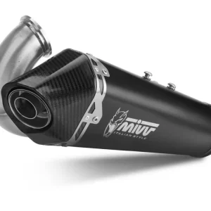 Prezzo Ridotto TERMINALE MIVV DELTA RACE INOX NERO CARBONIO DUCATI STREETFIGHTER V2 2022-2024-