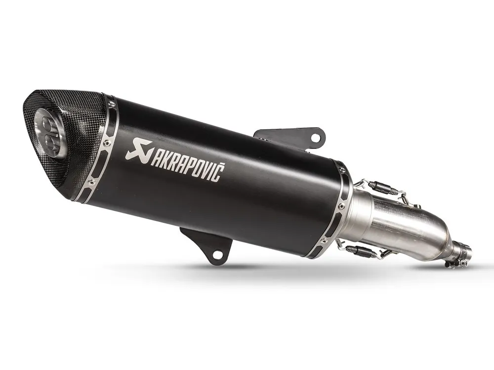 TERMINALE SCARICO ACCIAIO INOX AKRAPOVIC HONDA FORZA 350 2021-2024 EURO 5- Economico