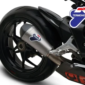 Nuovo Arrivo TERMINALE TERMIGNONI INOX TITANIO CARBONIO MV AGUSTA F3 675 2012-2020 NON OMOLOGATO-