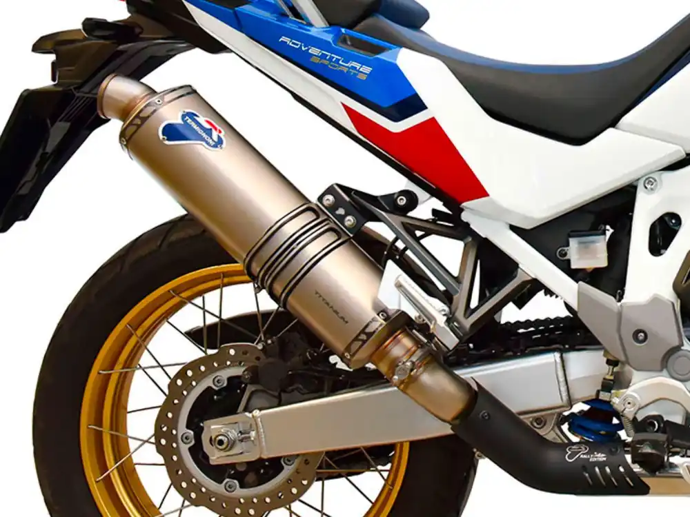 TERMINALE TITANIO INOX TERMIGNONI HONDA AFRICA TWIN 1100 2020-2023 EURO5- Quantità Limitata