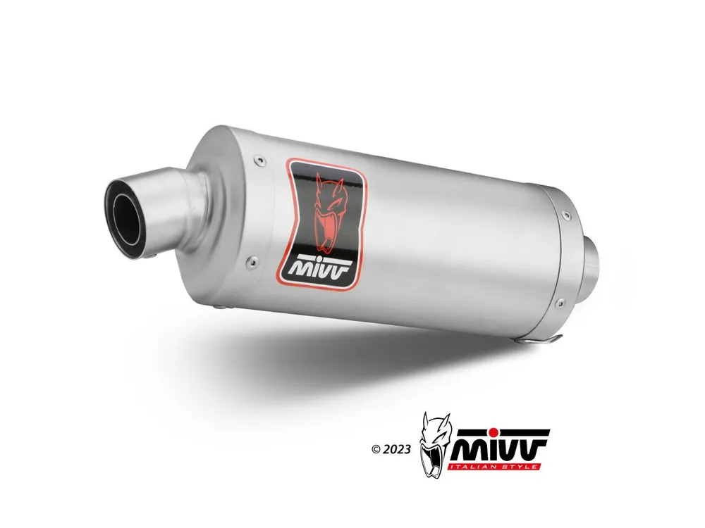 TERMINALE MIVV DAKAR ACCIAIO INOX HONDA XL 750 TRANSALP 2023-2024- Compra Oggi Stesso