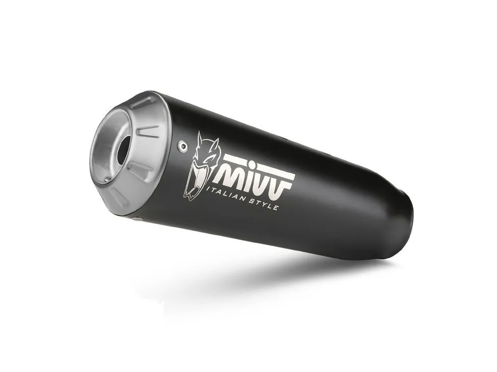 Di Tendenza TERMINALE MIVV X-M1 ACCIAIO INOX NERO BENELLI LEONCINO 800 2022-2024-