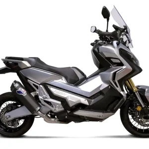 Spedito Oggi TERMINALE SCREAM TERMIGNONI TITANIO NERO INOX HONDA X-ADV 750 2017-2022-