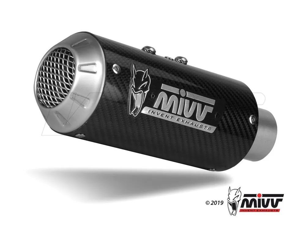 TERMINALE MIVV MK3 CARBONIO KAWASAKI Z 125 2019-2024- Vendita Finale