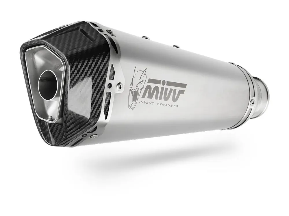 Esclusivo TERMINALE MIVV SPORT DELTA RACE INOX-CARBONIO DUCATI MULTISTRADA 1260 2018-2020-