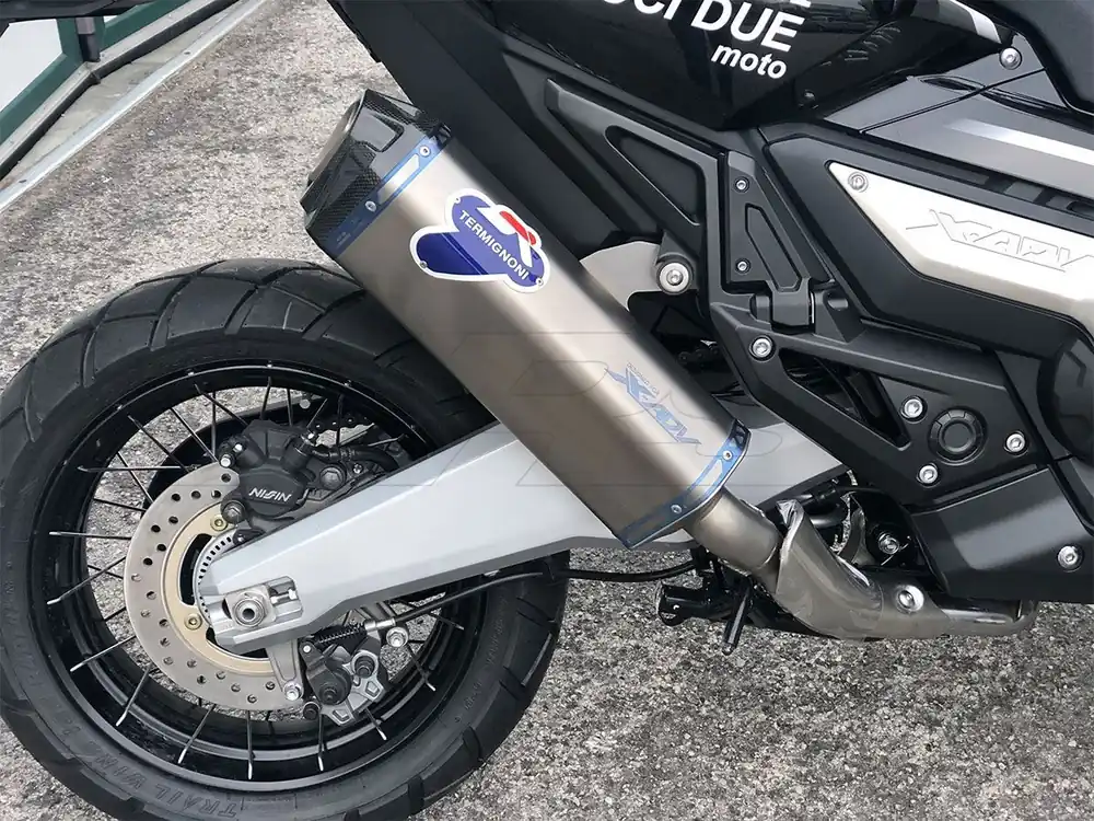 TERMINALE TERMIGNONI UFFICIALE HONDA TITANIO X-ADV 750 2017-2020 SERIGRAFATO- Subito Disponibile