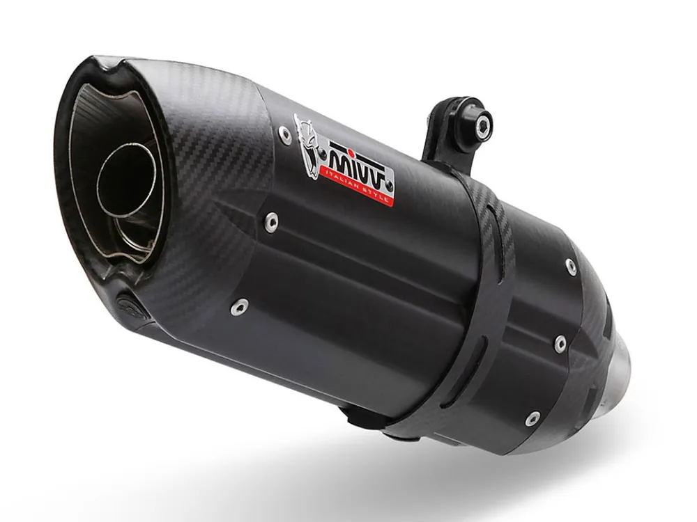 H.065.L9 TERMINALE MIVV SUONO INOX NERO HONDA INTEGRA 750 2016-2018- Occasione