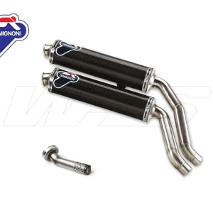 Ultima Occasione COPPIA TERMINALI RACING TERMIGNONI CARBONIO LATERALI DUCATI MONSTER S4RS-
