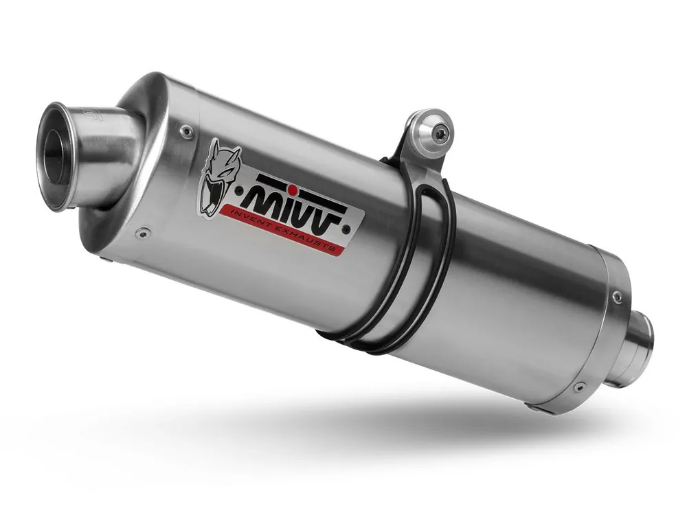 TERMINALE MIVV OVAL INOX HONDA XRV 750 AFRICA TWIN 1993-2002- Ordina Subito