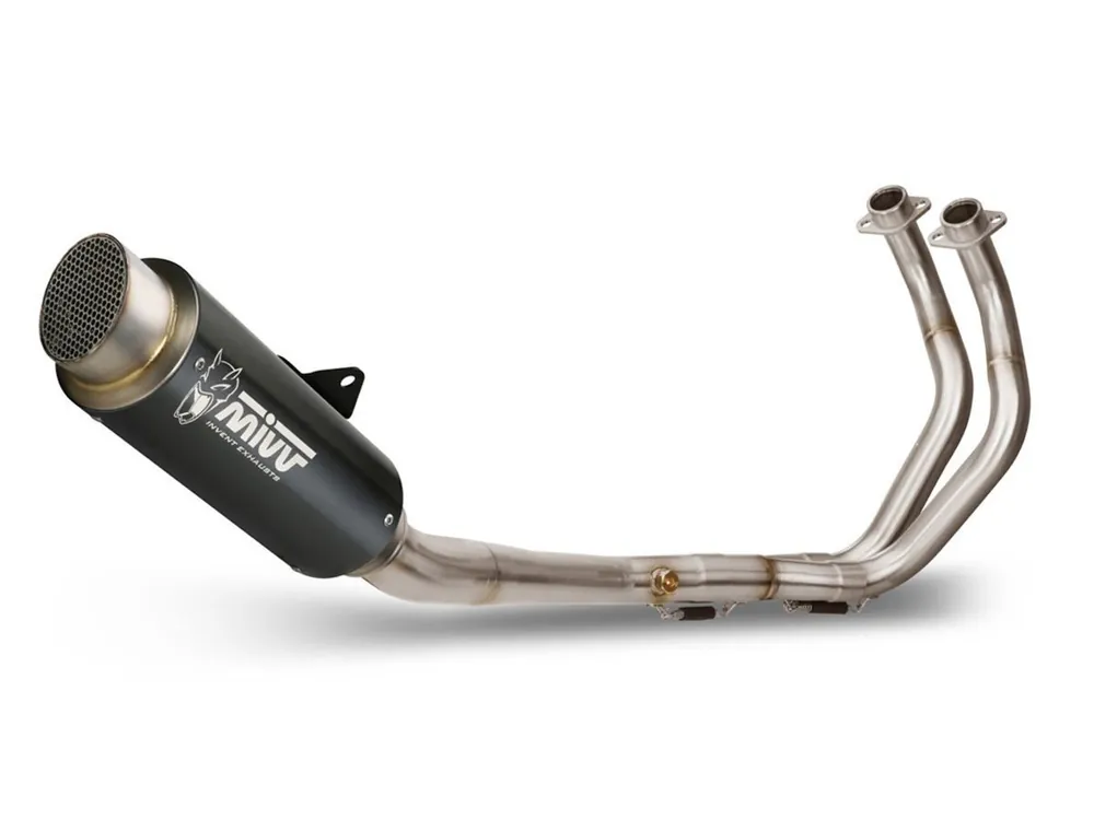 Consegna Rapida SCARICO COMPLETO 2X1 GP PRO INOX NERO MIVV YAMAHA MT-07 / FZ-07 2021-2024-
