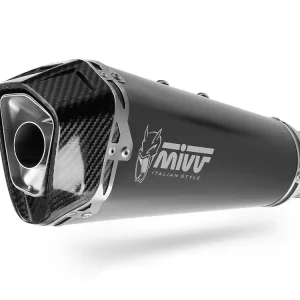 TERMINALE MIVV DELTA RACE ACCIAIO INOX NERO KAWASAKI Z H2 2020-2024- Subito Disponibile