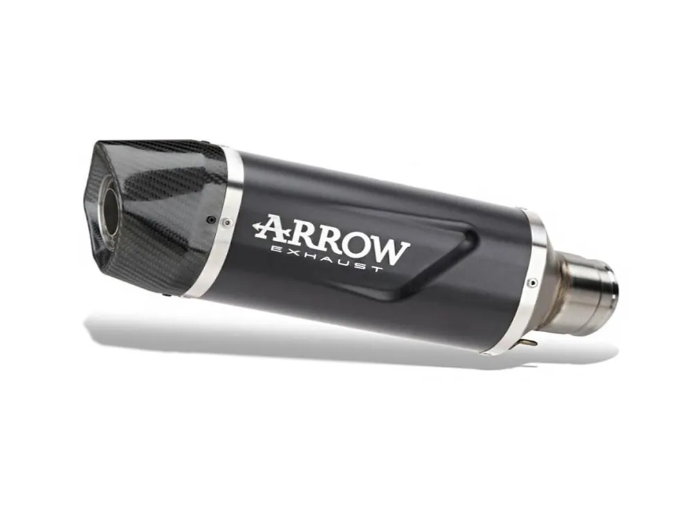 TERMINALE INDY RACE EVO ALLUMINIO DARK-CARBY ARROW HONDA CB 1000 HORNET / SP 2025- Ultima Occasione