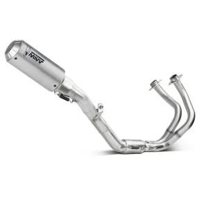 Spedizione Gratuita IMPIANTO COMPLETO MIVV MK3 ACCIAIO INOX KAWASAKI Z 650 2024-2025-