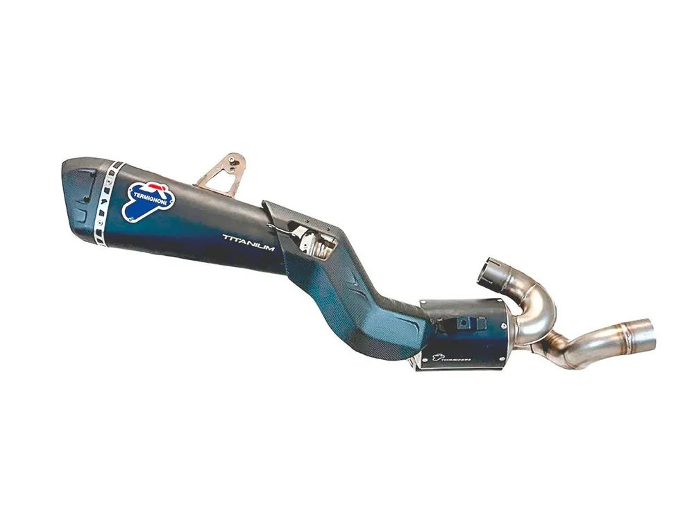 SCARICO SEMI-COMPLETO RACING TITANIO SILVER TERMIGNONI DUCATI MULTISTRADA V4 / S / PP 2020-2026- Popolare