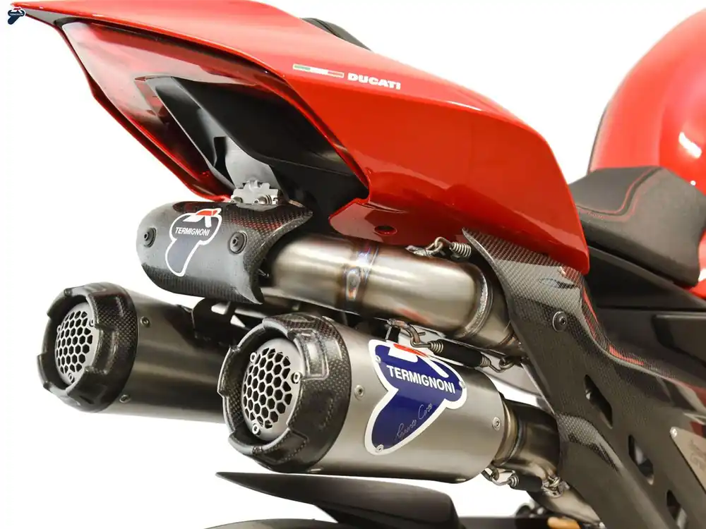Super Prezzo SCARICO COMPLETO TITANIO TITANIO RHT RACING TERMIGNONI DUCATI PANIGALE V4 2018-2024-