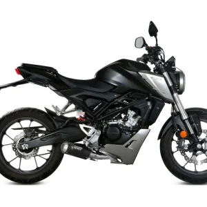 Quantità Limitata SCARICO COMPLETO MIVV MK3 ACCIAIO INOX NERO HONDA CB 125 R 2018-2020-