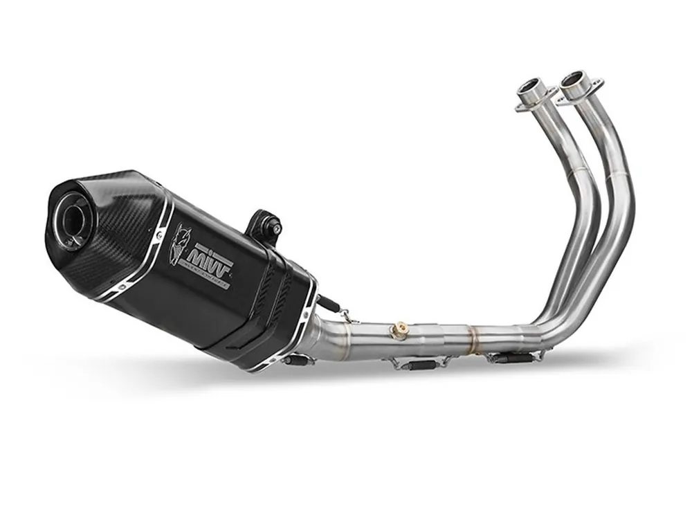 Economico SCARICO COMPLETO MIVV SPEED EDGE INOX NERO SYM MAXSYM TL 500 2020-