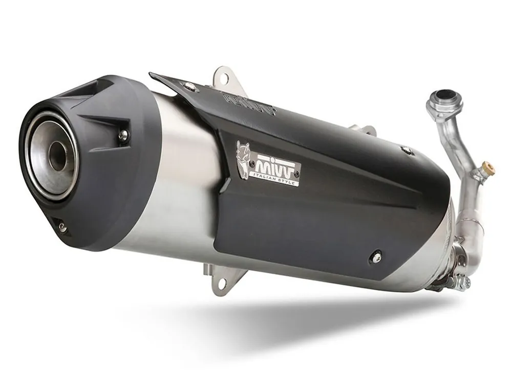 Acquista Ora C.KY.0013.K SCARICO COMPLETO 1X1 MIVV URBAN INOX KYMCO XCITING 300 2007-2014-