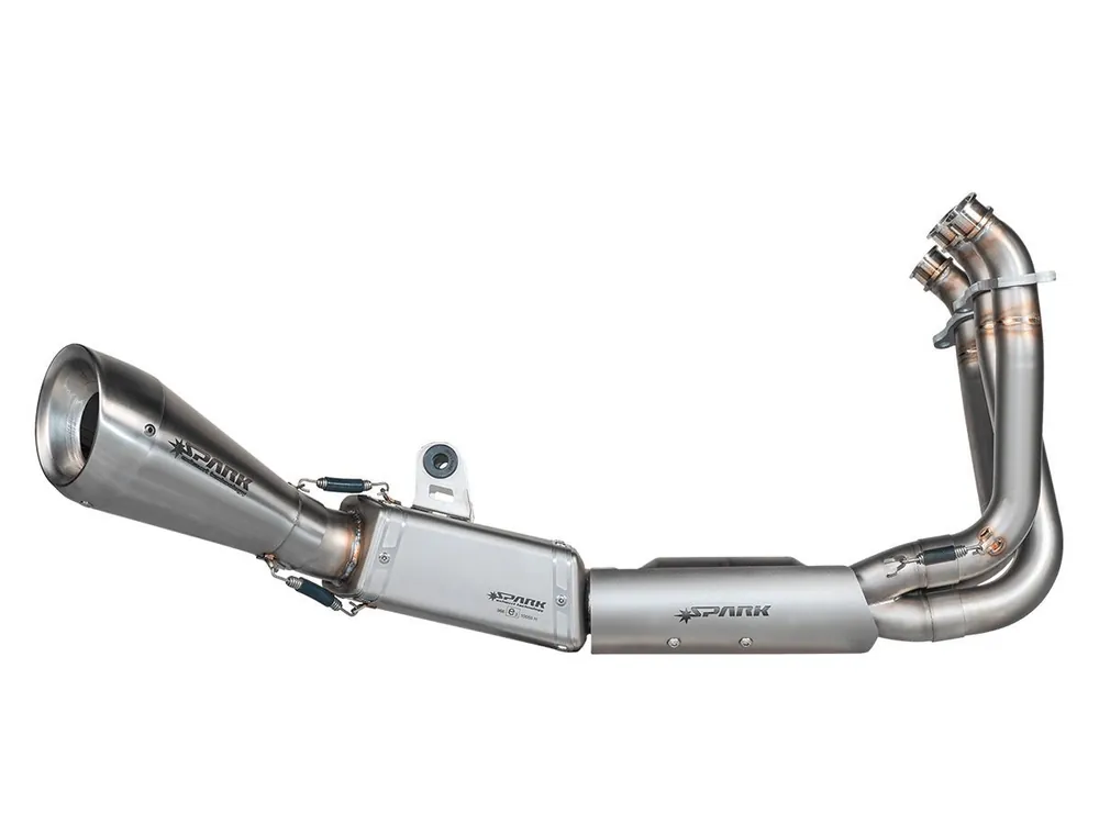 SCARICO COMPLETO 60'S ACCIAIO INOX SPARK TRIUMPH TRIDENT 660 / TIGER SPORT 660 2021-2025- Offerta