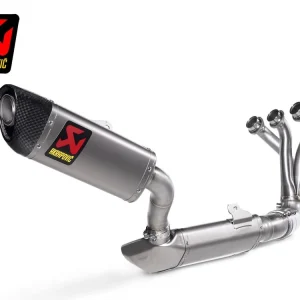 Compra Oggi Stesso SCARICO COMPLETO RACING TITANIO OMOLOGATO AKRAPOVIC YAMAHA MT-09 / FZ-09 2021-2024-