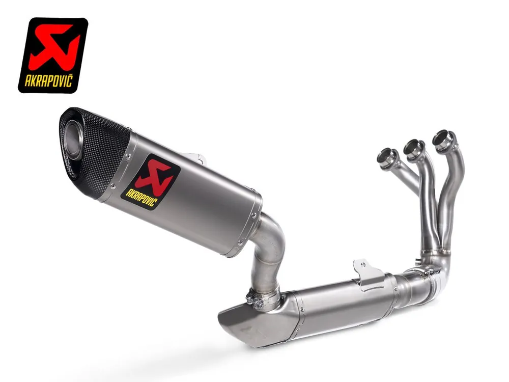 Compra Oggi Stesso SCARICO COMPLETO RACING TITANIO OMOLOGATO AKRAPOVIC YAMAHA MT-09 / FZ-09 2021-2024-