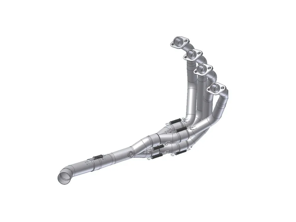 DECATALIZZATORE MIVV ACCIAIO INOX KAWASAKI Z 900 A2 2017-2024- Nuova Collezione