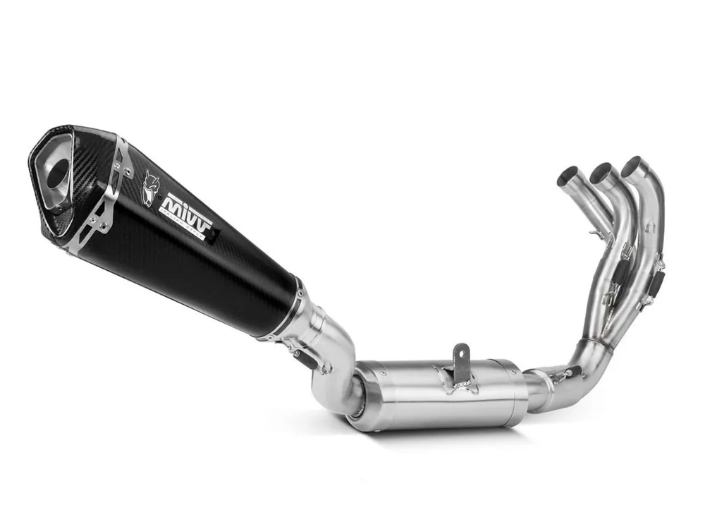 SCARICO COMPLETO ALTO MIVV DELTA RACE CARBONIO YAMAHA MT-09 / FZ-09 2021-2023- Nuova Collezione