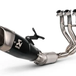 Spedizione Espresso SCARICO COMPLETO NON OMOLOGATO TITANIO AKRAPOVIC TRIUMPH DAYTONA 660 2024-2026-