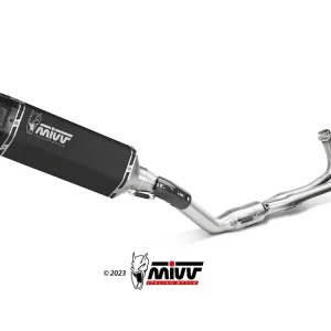 SCARICO COMPLETO SR-1 MIVV INOX NERO YAMAHA T-MAX 560 2022-2024- Spedito Oggi