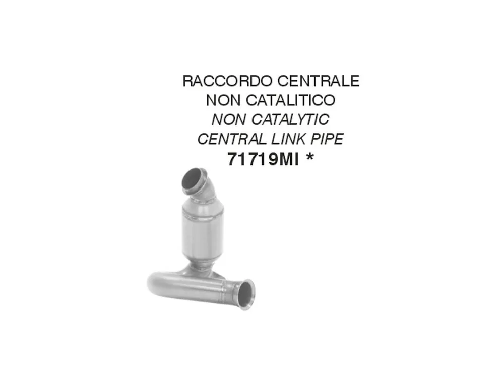 Direttamente Dal Produttore RACCORDO DECATALIZZATO ARROW ACCIAIO INOX CF MOTO 800 MT SPORT / TOURING 2023-2024-