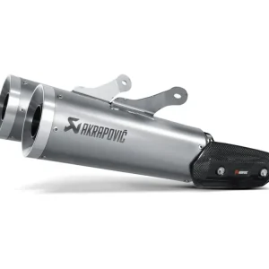 COPPIA TERMINALI SLIP ON AKRAPOVIC TITANIO YAMAHA V-MAX- Professionale