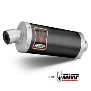 TERMINALE MIVV DAKAR ACCIAIO INOX NERO TRIUMPH TIGER 900 / GT / PRO / RALLY 2024-2026- Offerta Del Giorno