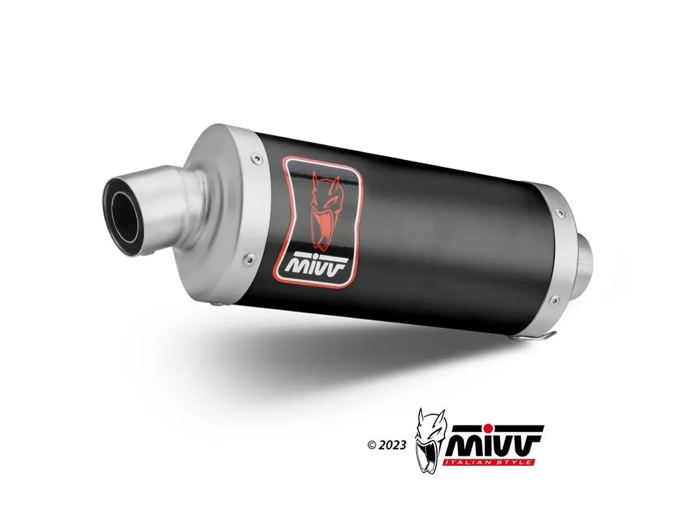 TERMINALE MIVV DAKAR ACCIAIO INOX NERO TRIUMPH TIGER 900 / GT / PRO / RALLY 2024-2026- Offerta Del Giorno