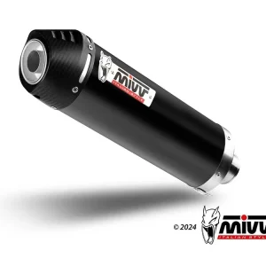 TERMINALE MIVV OVAL INOX NERO-CARBONIO QJ MOTOR SRT 800 S / X / SX 2024- Economico