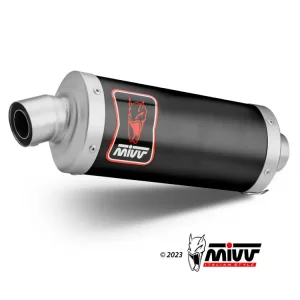 TERMINALE MIVV DAKAR ACCIAIO INOX NERO KTM 790 ADVENTURE / 890 ADVENTURE 2019-2024- Promozione