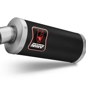 TERMINALE MIVV DAKAR ACCIAIO INOX NERO HUSQVARNA NORDEN 901 2022-2026- Must-Have