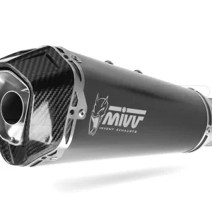 TERMINALE MIVV DELTA RACE BLACK INOX NERO KAWASAKI Z 125 2019-2024- Prezzo Scontato