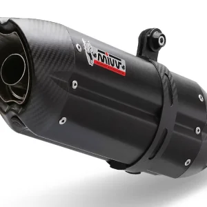 TERMINALE MIVV SPORT SUONO INOX NERO DUCATI MULTISTRADA 1260 2018-2020 OMOLOGATO- Pagamento Sicuro
