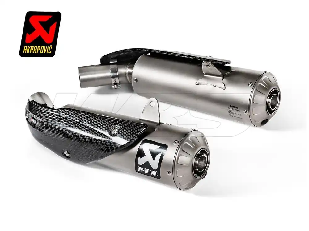 Non Perdere COPPIA TERMINALI AKRAPOVIC DUCATI SCRAMBLER 1100 2018-2020 OMOLOGATI-
