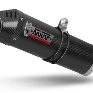 TERMINALE MIVV OVAL CARBONIO-CARBONIO YAMAHA XT 1200 Z SUPERTENERE 2010-2016- Nuova Collezione